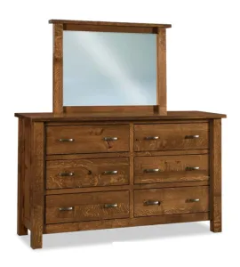 Heidi 69" 6 Drawer Dresser