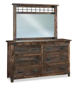 Ironwood 6 Drawer Dresser
