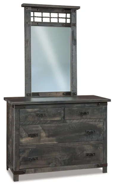 Ironwood 4 Drawer Dresser