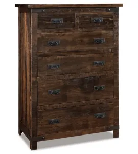 Ironwood 6 Drawer Chest