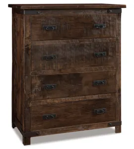 Ironwood 4 Drawer Chest