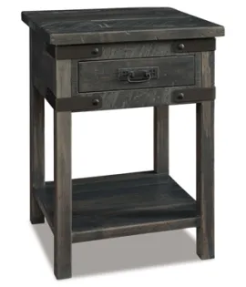 Ironwood 1 Drawer Open Night Stand