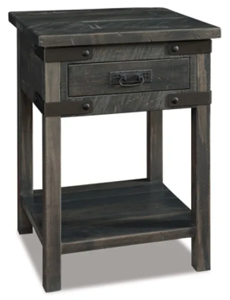Ironwood 1 Drawer Open Night Stand