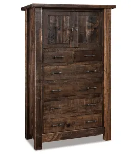 Vandella 6 Drawer 2 Door Chest Armoire