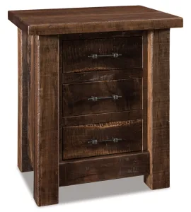 Vandella 27" 3 Drawer Night Stand