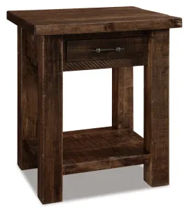 Vandella 1 Drawer Open Night Stand