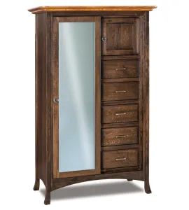 Carlisle Chifferobe with Sliding Door