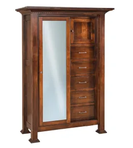 Empire Chifferobe with Sliding Door