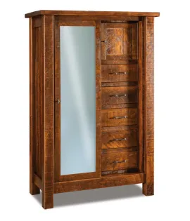 Houston Chifferobe with Sliding Door