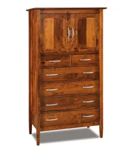 Imperial 6 Drawer 2 Door Chest Armoire