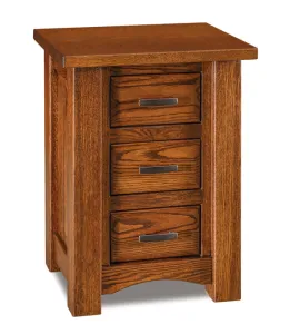 Timbra 20" 3 Drawer Night Stand
