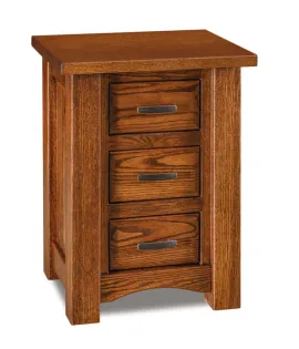 Timbra 20&quot; 3 Drawer Night Stand