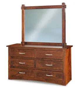 Denver 59" 6 Drawer Dresser