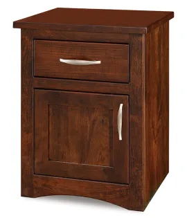 Denver 1 Drawer 1 Door Night Stand