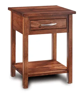 Denver  1 Drawer Open Night Stand