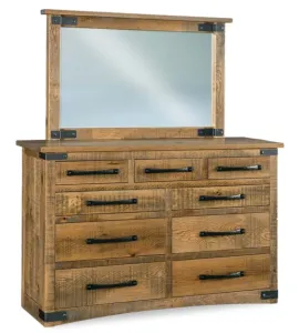 Orewood 069 - 9 Drawer Dresser