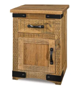 Orewood 1 Drawer 1 Door Night Stand