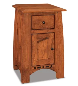 Boulder Creek  18¼"w 1 Drawer 1 Door Night Stand