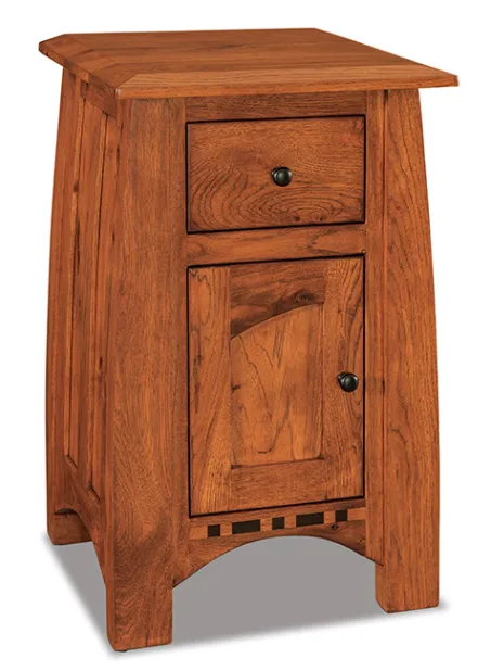Boulder Creek  18¼"w 1 Drawer 1 Door Night Stand