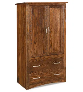 Denver 2 Drawer 2 Door Armoire