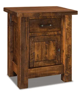 Houston 27&quot; 1 Drawer 1 Door Night Stand