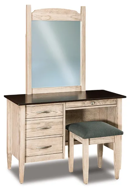 Imperial 4 Drawer Vanity Dresser