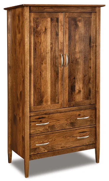 Imperial 2 Drawer 2 Door Armoire