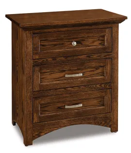 Lincoln 30&quot; 3 Drawer Nightstand