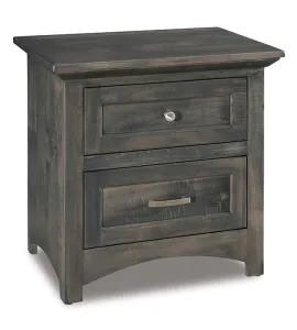 Lincoln 26" 2 Drawer Nightstand