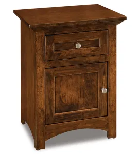 Lincoln 21" 1 Drawer 1 Door Nightstand