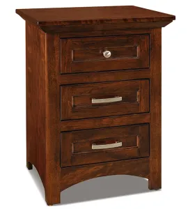 Lincoln 21" 3 Drawer Nightstand