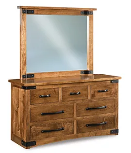 Orewood 059 - 7 Drawer Dresser