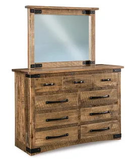 Orewood 058 - 9 Drawer Dresser