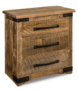 Orewood 3 Drawer Night Stand (029-3)