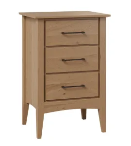 Atlantic 021 - 3 Drawer Nightstand