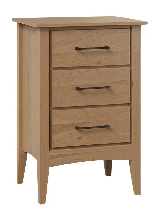 Atlantic 021 - 3 Drawer Nightstand