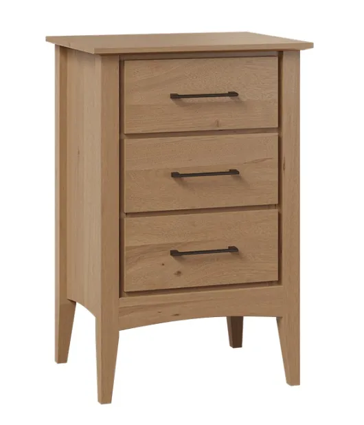 Atlantic 021 - 3 Drawer Nightstand