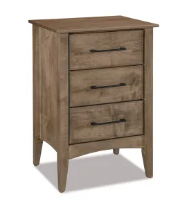 Atlantic 021 - 3 Drawer Nightstand