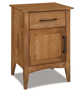Atlantic 1 Drawer 1 Door Nightstand