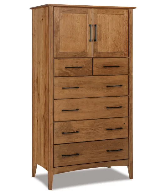 Atlantic 6 Drawer 2 Door Chest Armoire