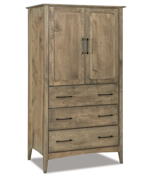 Atlantic 3 Drawer 2 Door Armoire
