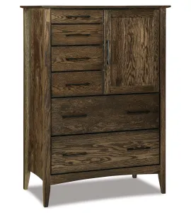 Atlantic 6 drawer 1 door Gentleman's Chest