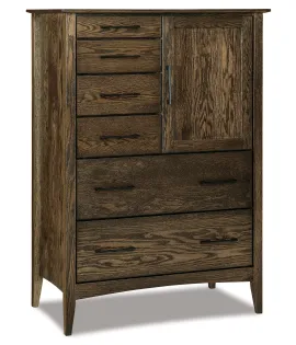 Atlantic 6 drawer 1 door Gentleman's Chest