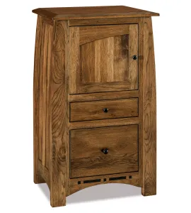 Boulder Creek C-PAP 2 Drawer 1 Door Nightstand