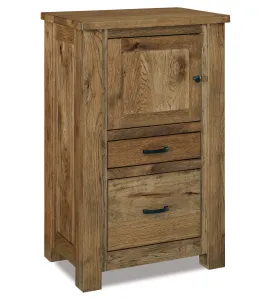 Cottage C-PAP 2 Drawer 1 Door Nightstand
