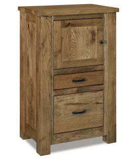 Cottage C-PAP 2 Drawer 1 Door Nightstand