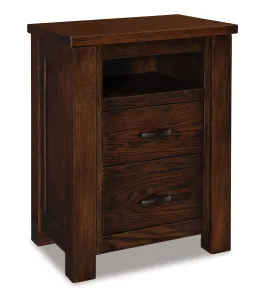 JR Cottage 2 Drawer Nightstand
