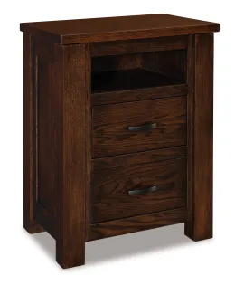JR Cottage 2 Drawer Nightstand