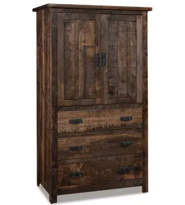 Dumont 3 Drawer 2 Door Armoire