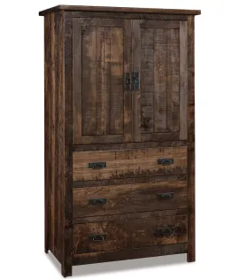 Dumont 3 Drawer 2 Door Armoire
